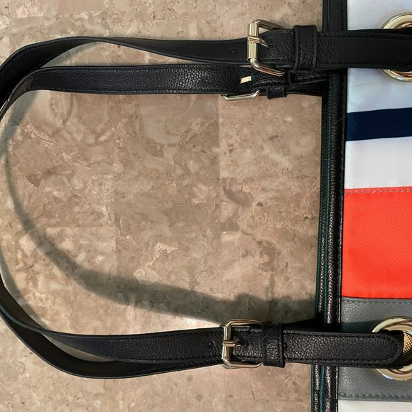 Detroit Tigers Patchwork Tote Bag With Team Logos Like New - Picture 6 of 9